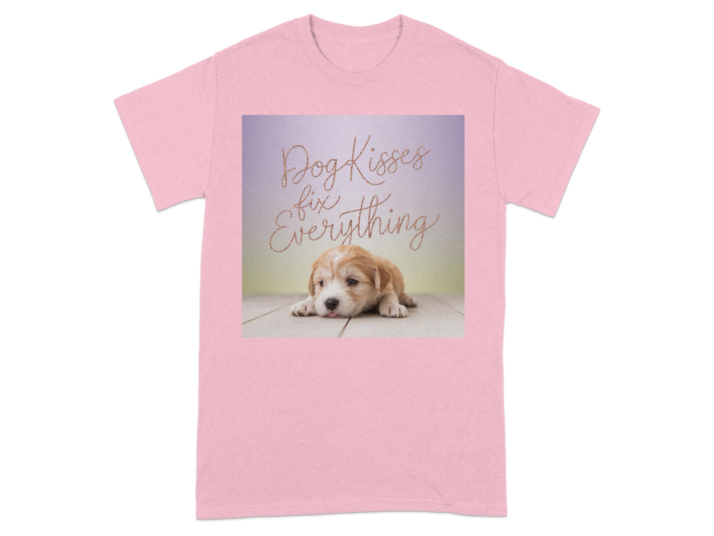 Dog Kisses Fix Everything Graphic T-shirt product