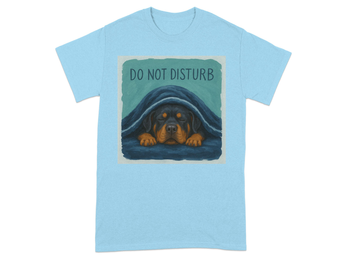 Do Not Disturb Sleeping Dog Graphic T-shirt product type