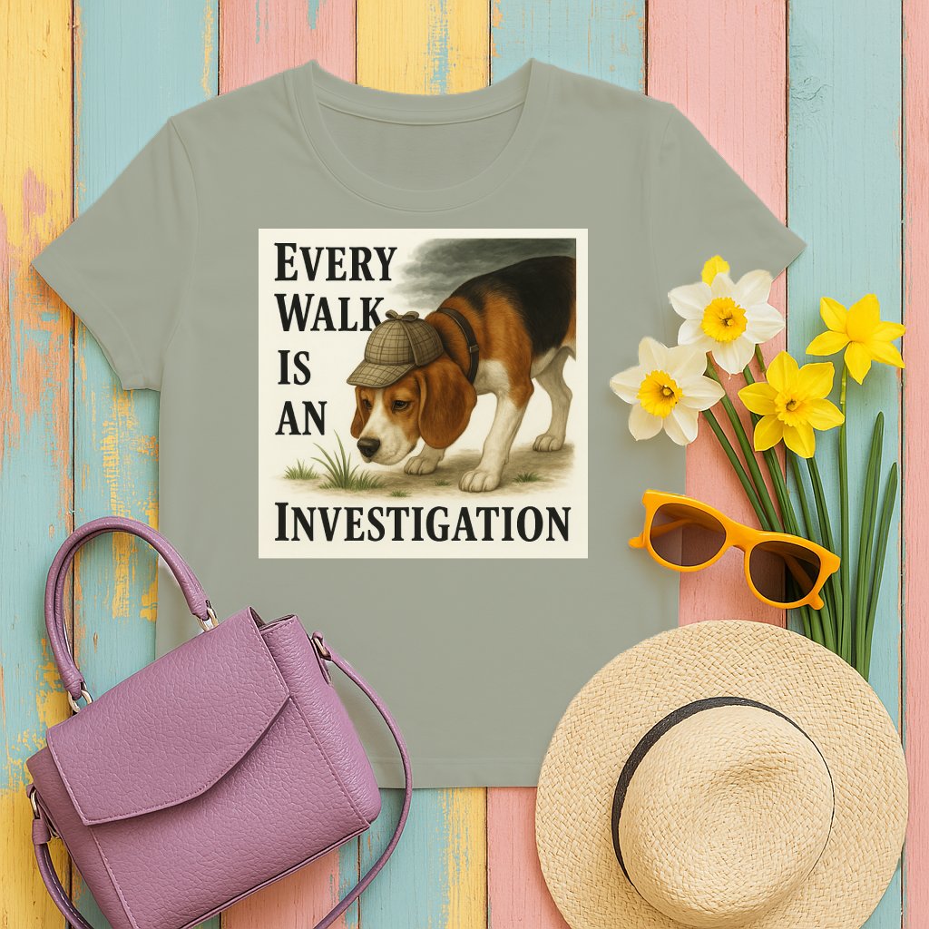 Every Walk Is An Investigation T-shirt product