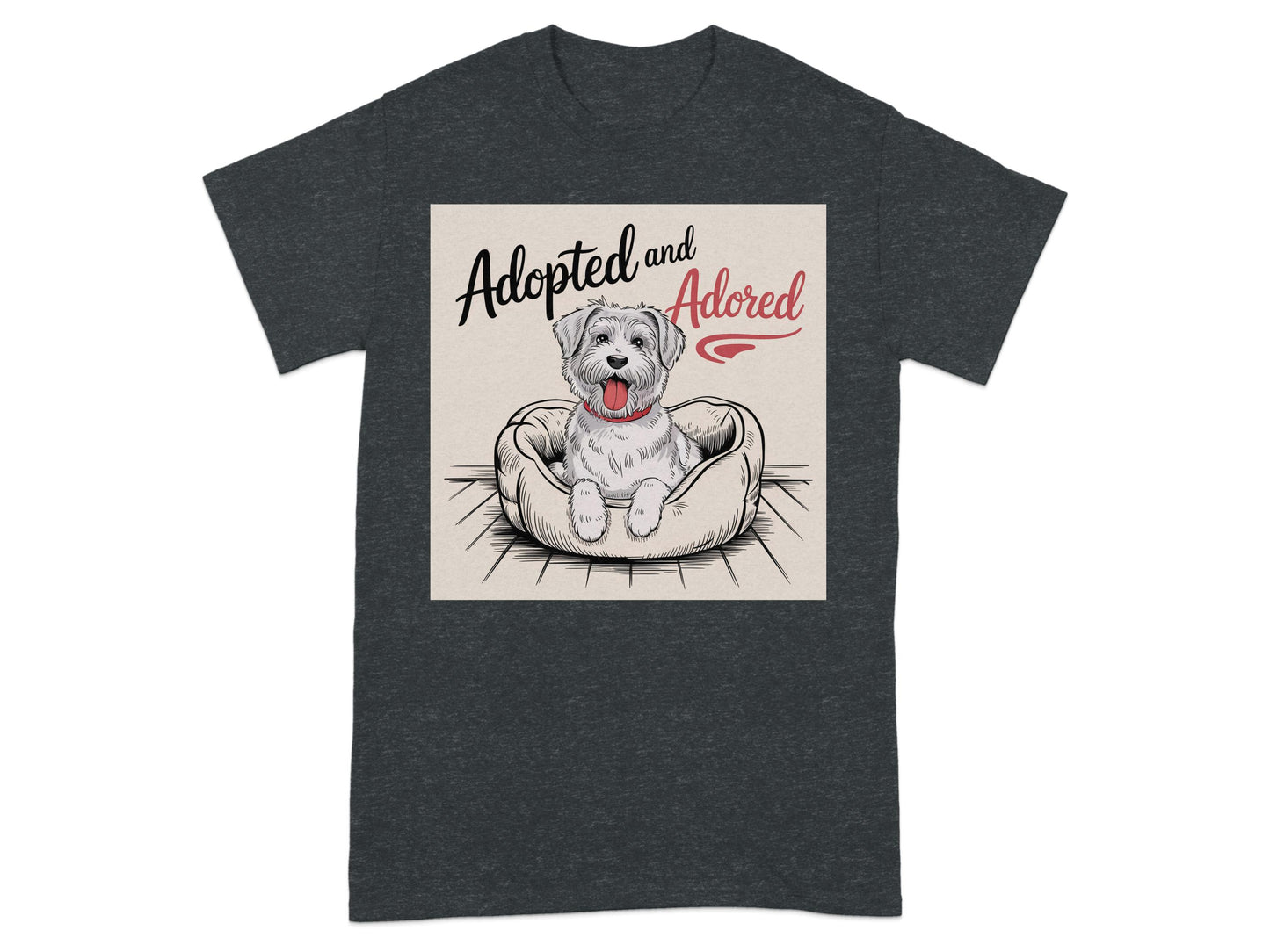 Adopted and Adored Graphic Design T-Shirt product