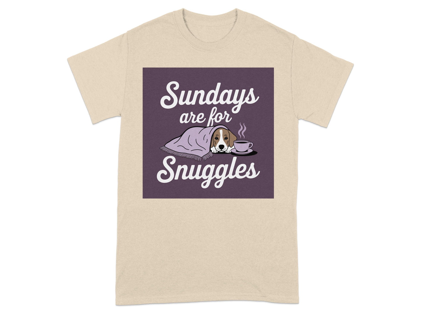 Sundays Are for Snuggles Graphic T-Shirt product