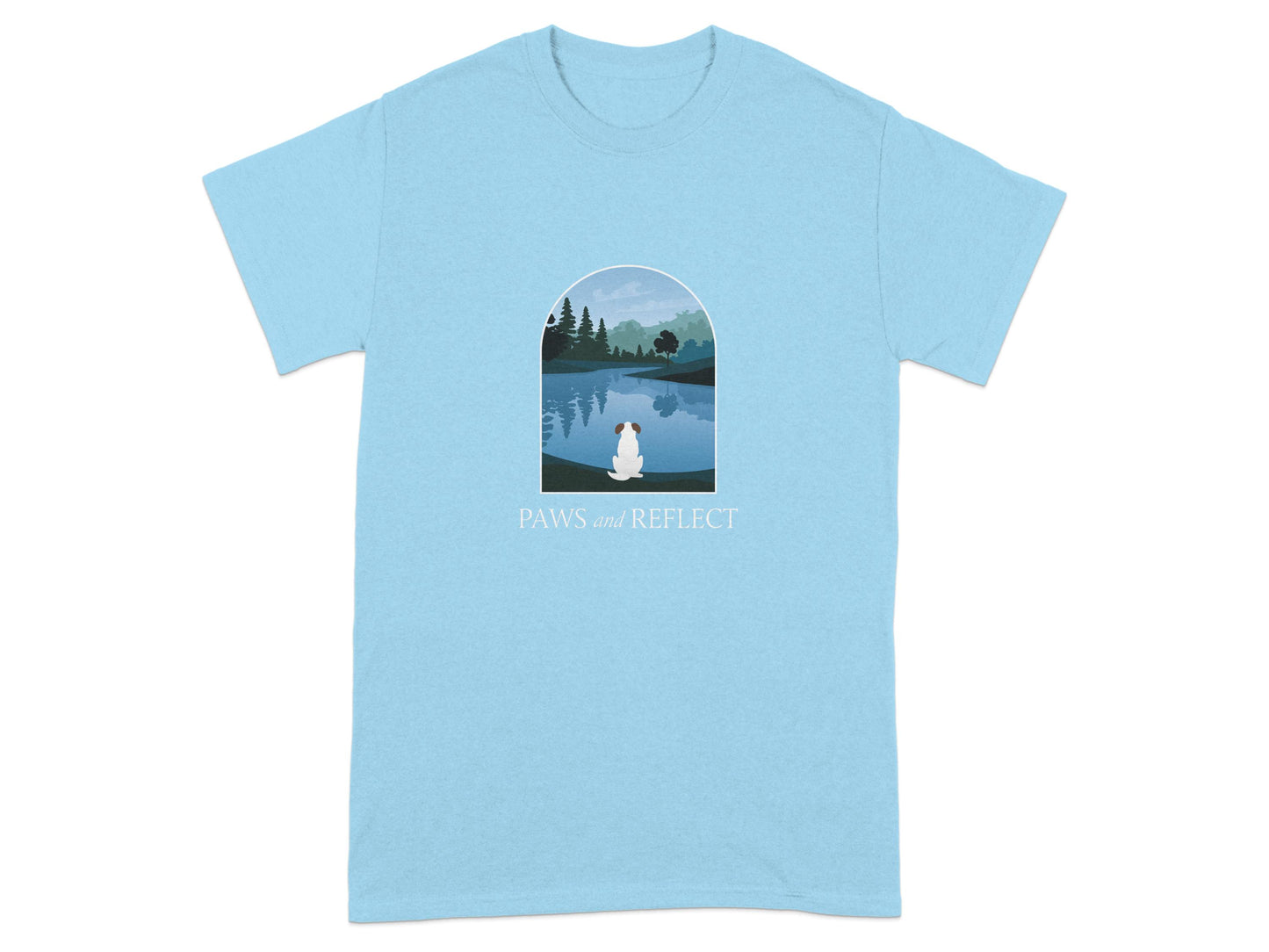 Paws and Reflect Graphic Design T-shirt product type