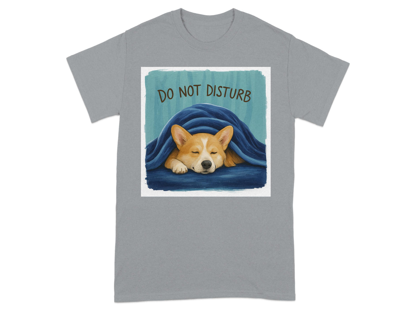 Do Not Disturb Sleeping Puppy Cute Graphic Tee product
