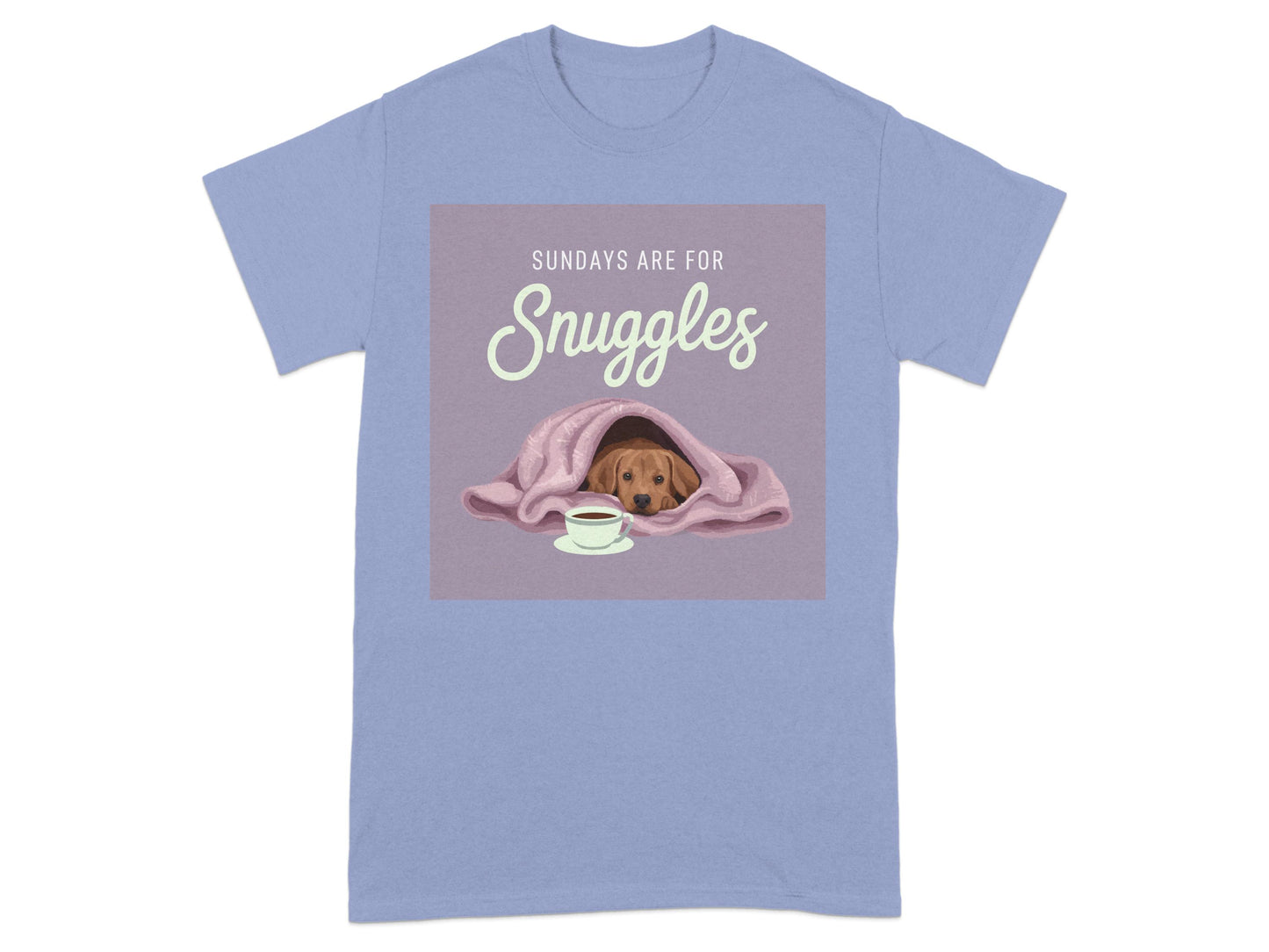 Sundays Are For Snuggles Graphic T-Shirt product
