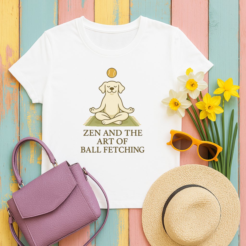 Zen and the Art of Ball Fetching T-shirt product