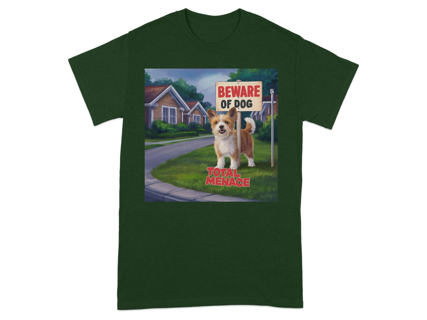 Beware Of Dog Total Menace Graphic T-Shirt product type