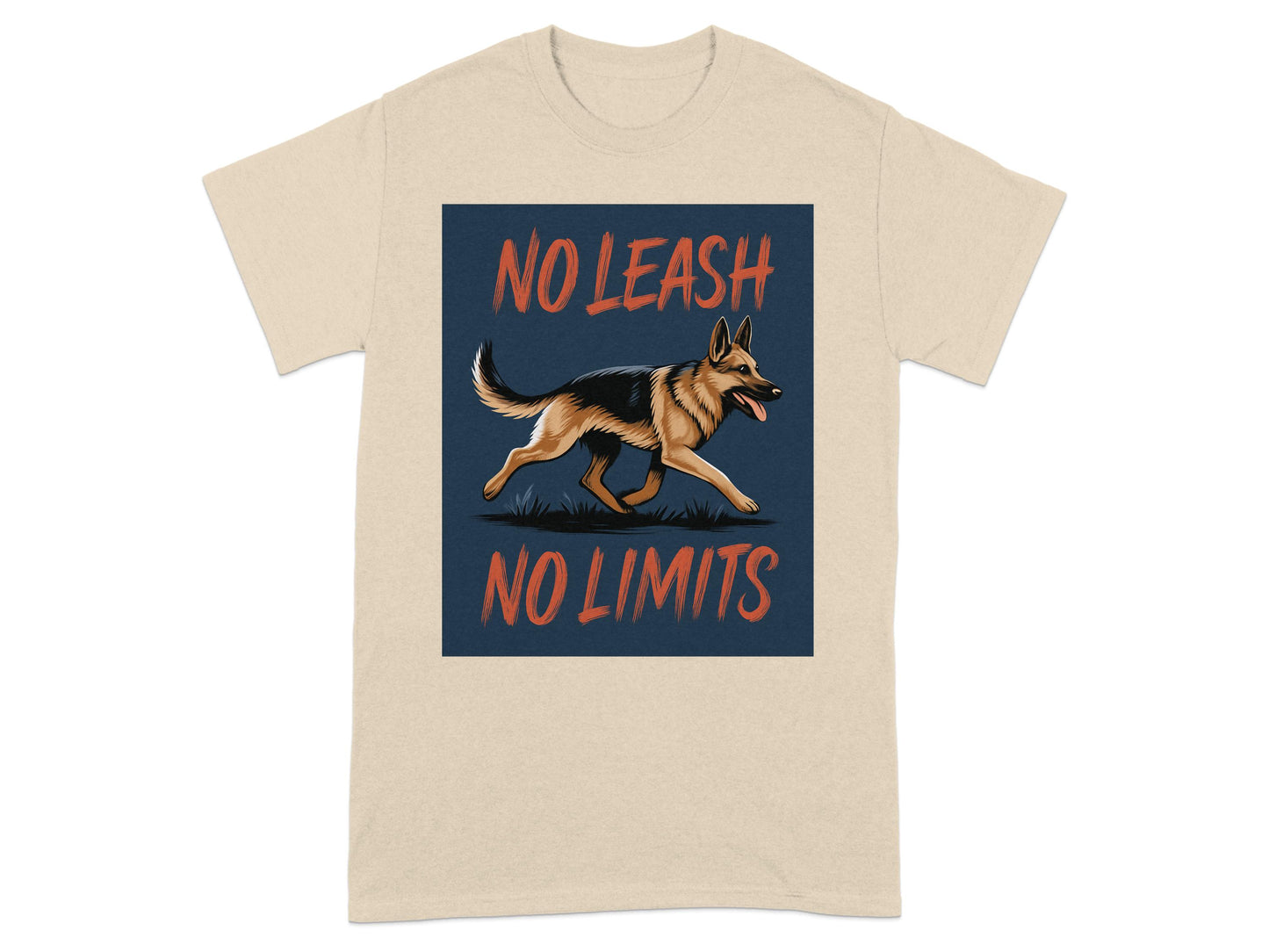 No Leash No Limits Graphic T-Shirt product type