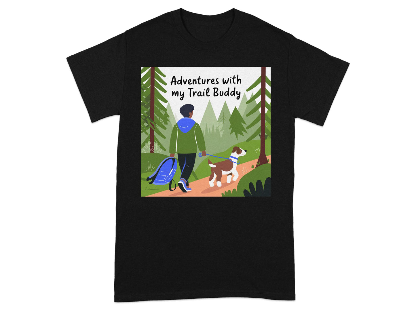 Adventures with Trail Buddy Graphic T-Shirt product type