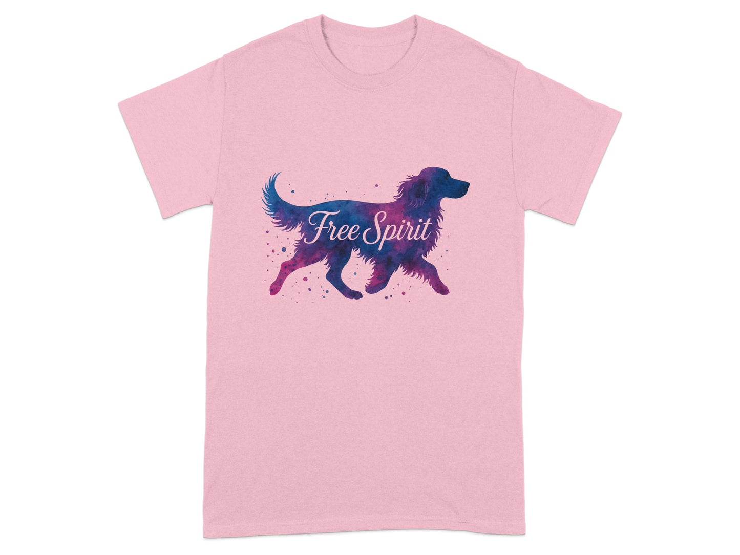 Free Spirit Dog Silhouette Design T-shirt product type
