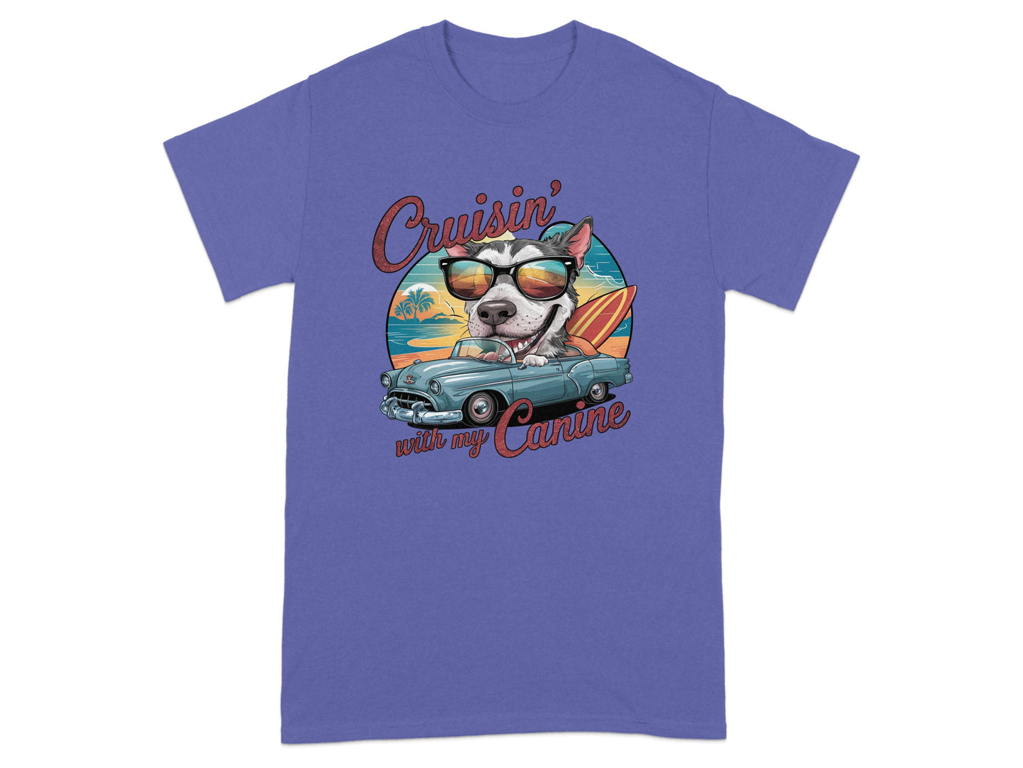 Cruisin' with My Canine T-shirt product type