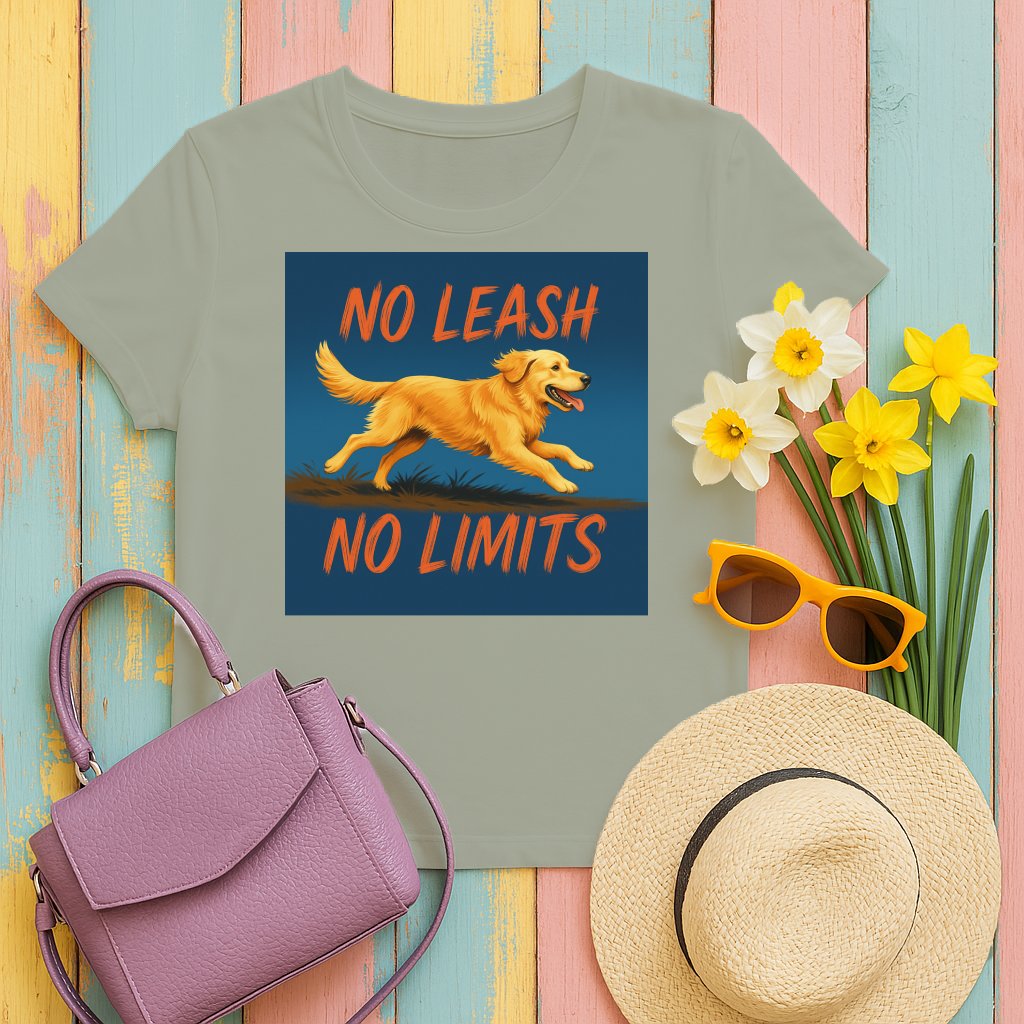 No Leash No Limits Graphic T-shirt product