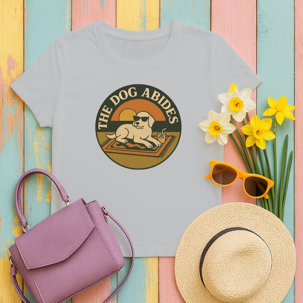 The Dog Abides Graphic Tee Casual Wear product