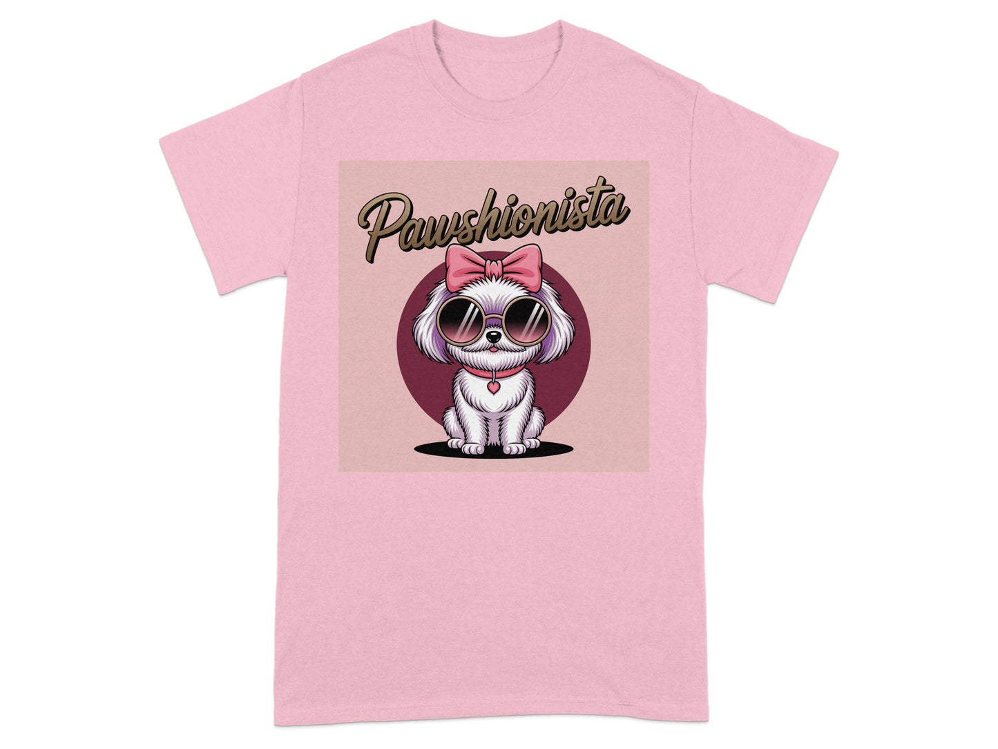 Stylish Pawshionista Graphic Tee shirt product type