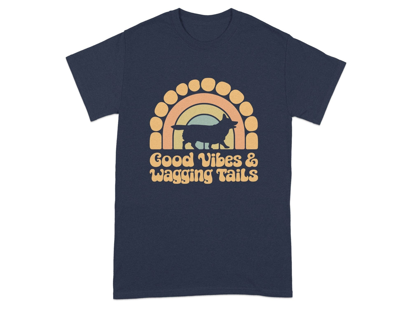 Good Vibes & Wagging Tails Graphic T-shirt product type