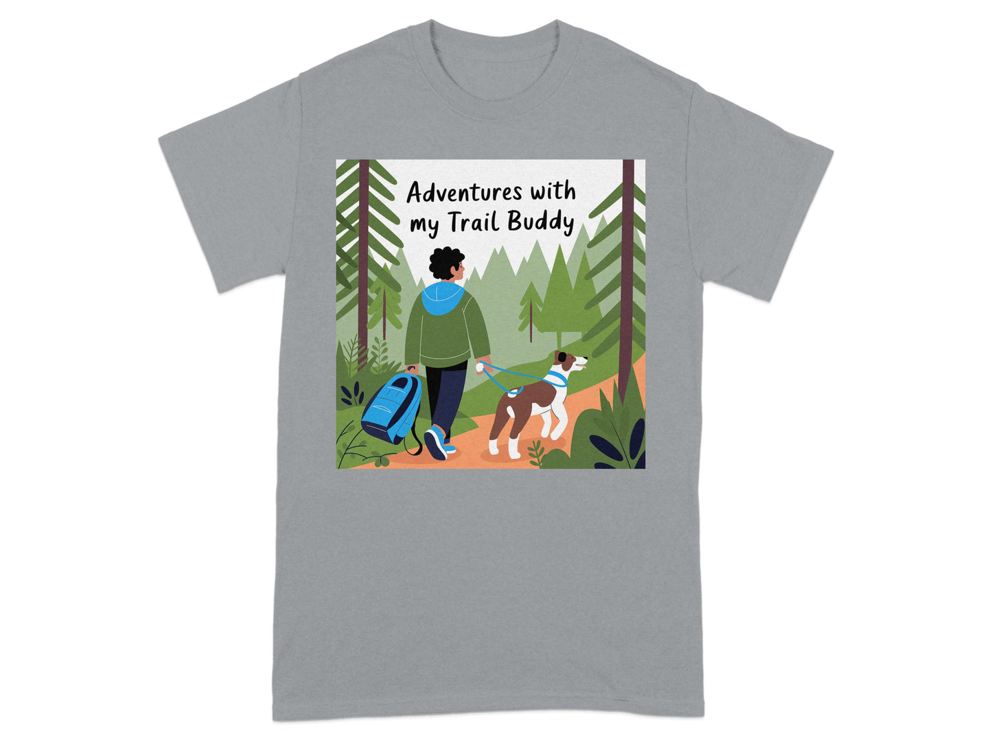 Adventures with my Trail Buddy T-shirt product