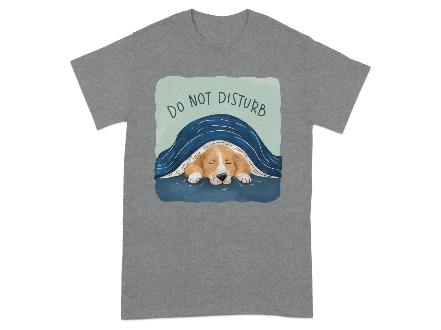 Do Not Disturb Sleeping Dog Graphic T-Shirt product