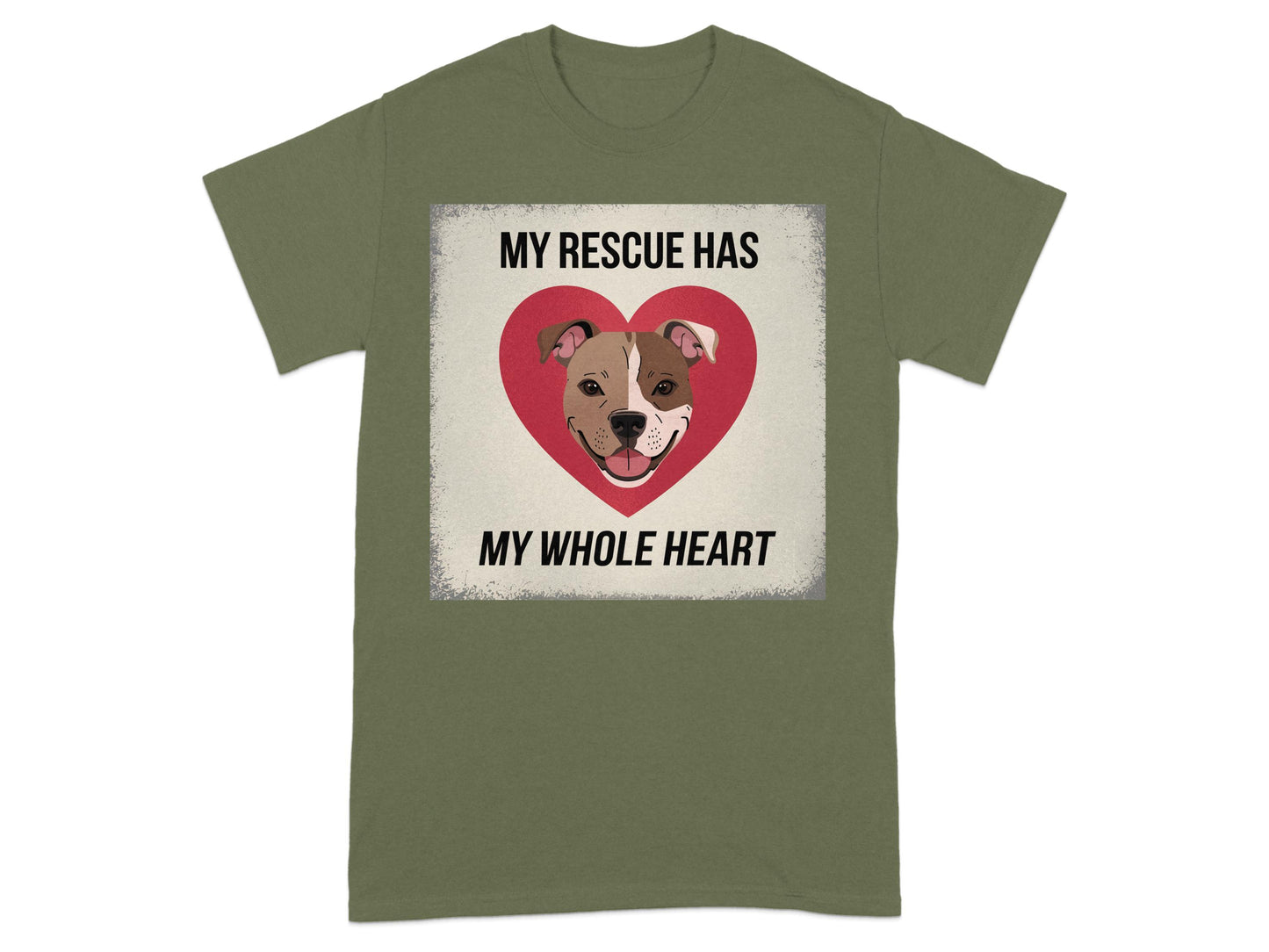 My Rescue Has My Whole Heart T-shirt product type