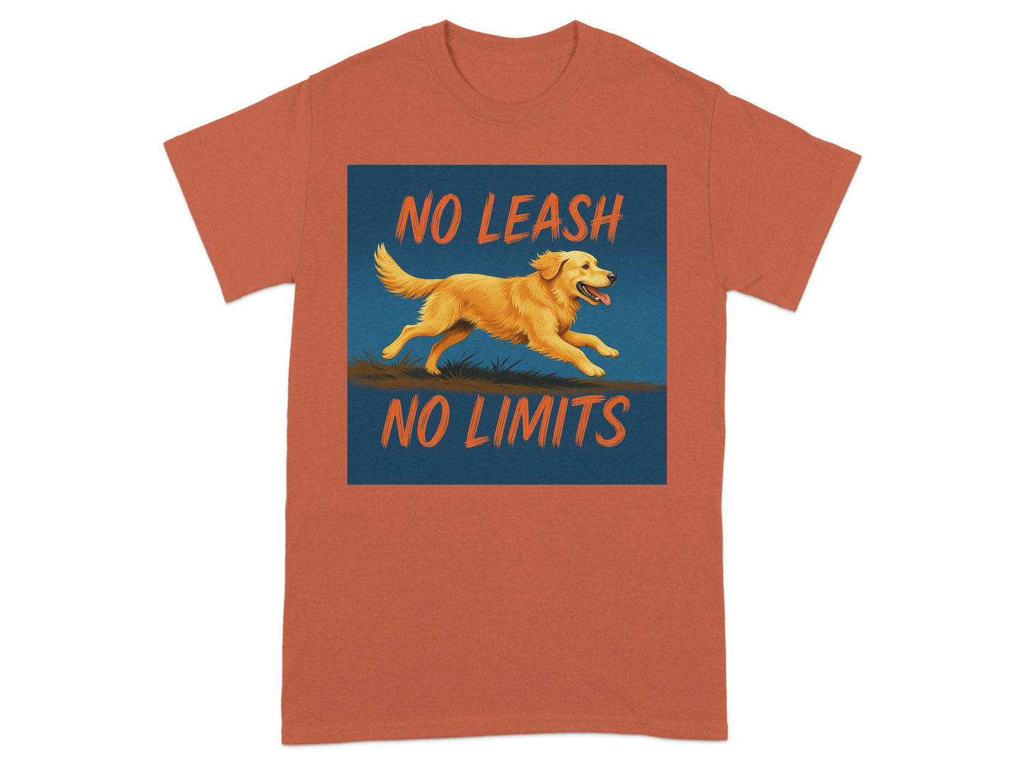 No Leash No Limits Graphic T-shirt product