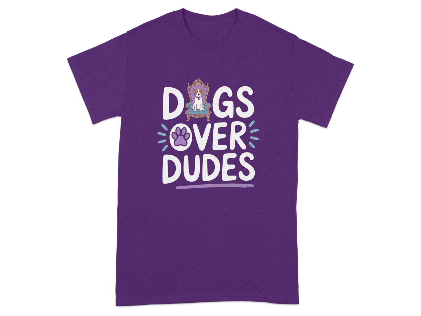 Creative Dogs Over Dudes Graphic T-Shirt product