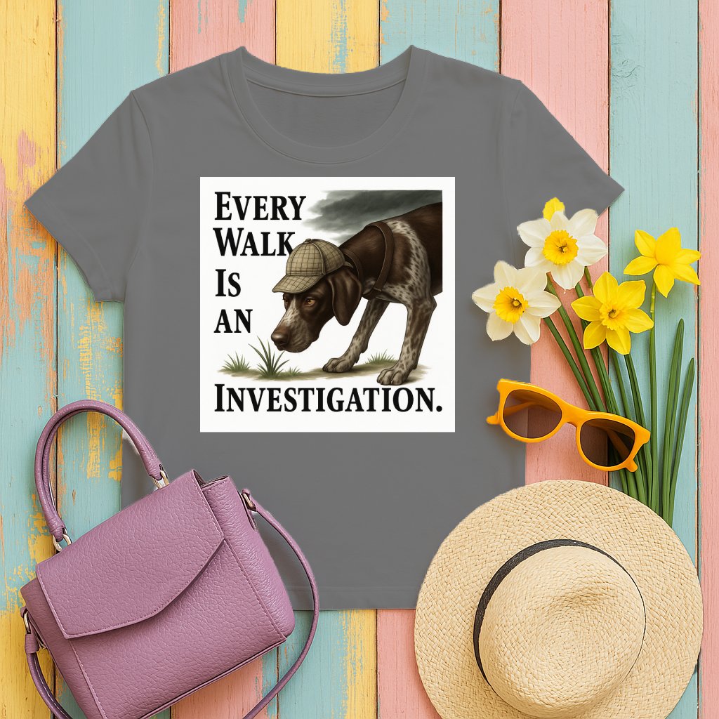 Every Walk Is An Investigation Shirt product