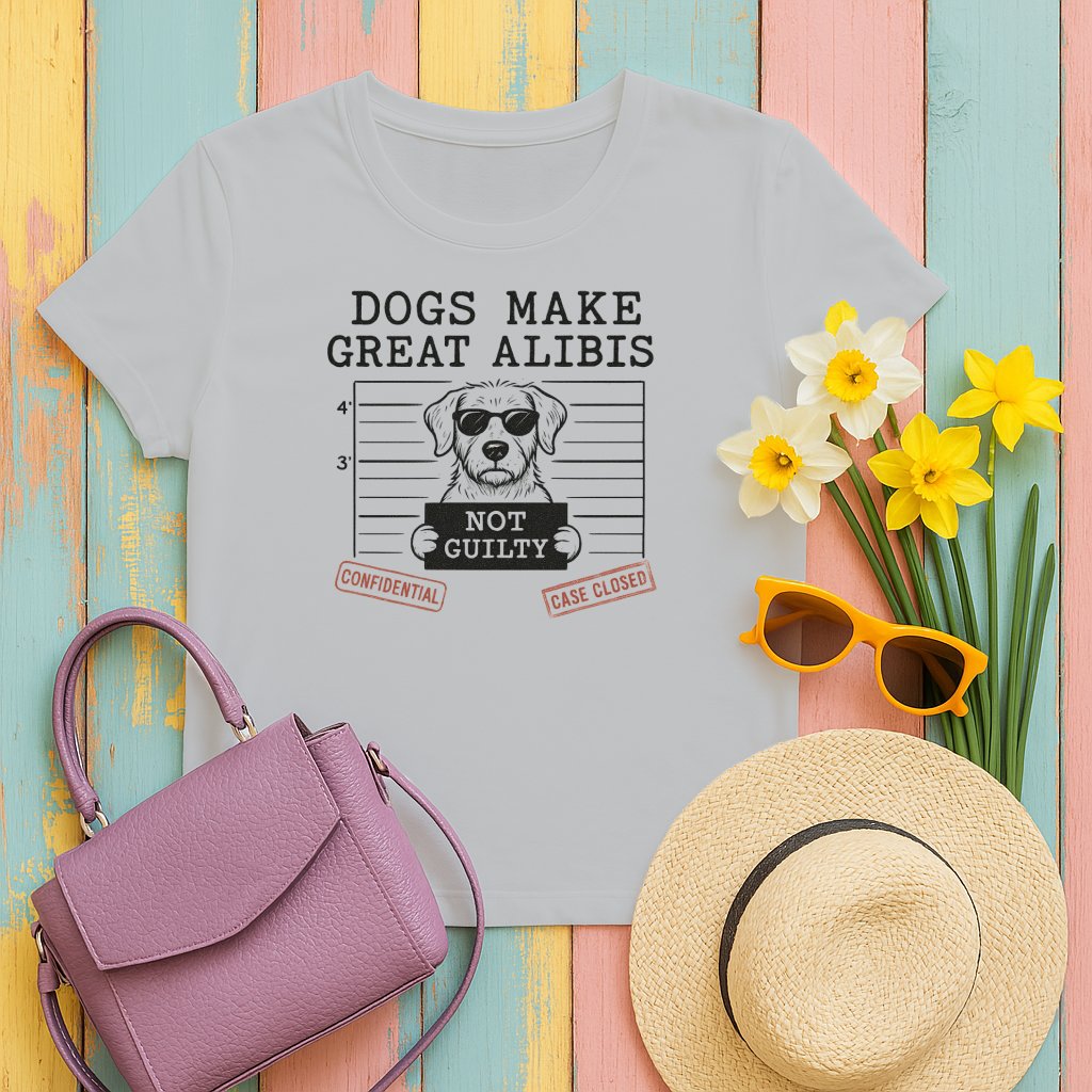Dogs Make Great Alibis Not Guilty Case Product Type
