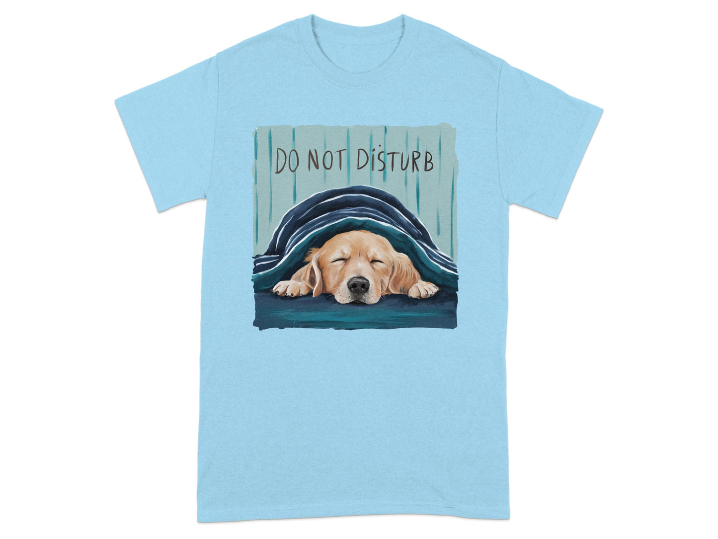 Do Not Disturb Sleeping Puppy Graphic T-Shirt product type
