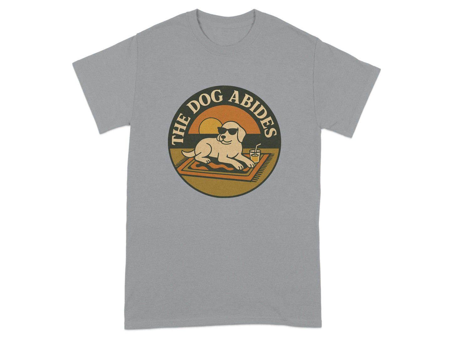 The Dog Abides Graphic Print T-Shirt product