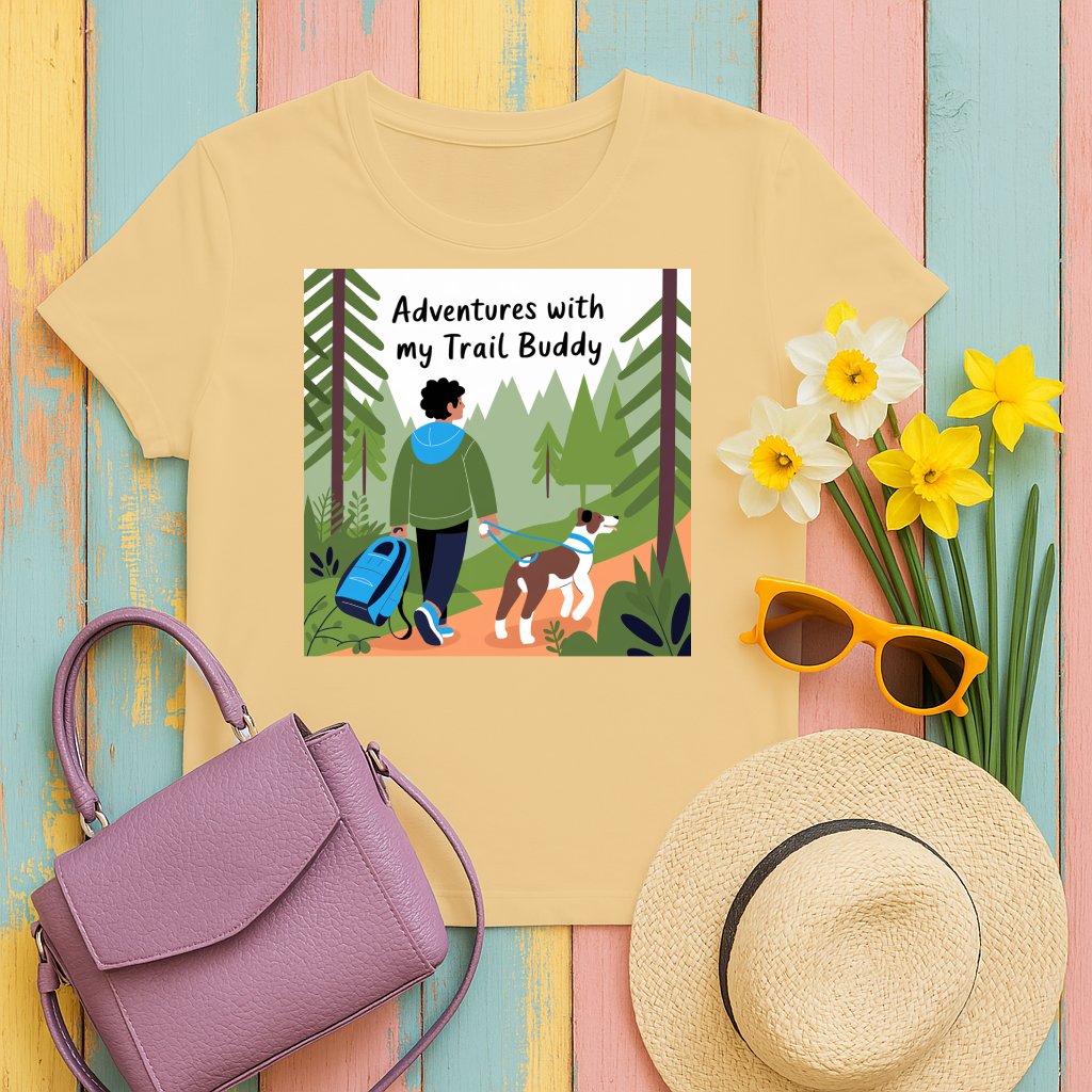 Adventures with my Trail Buddy Graphic T-Shirt product type