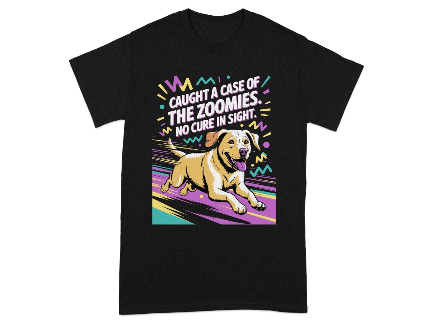 Caught A Case Of The Zoomies Graphic T-shirt Product