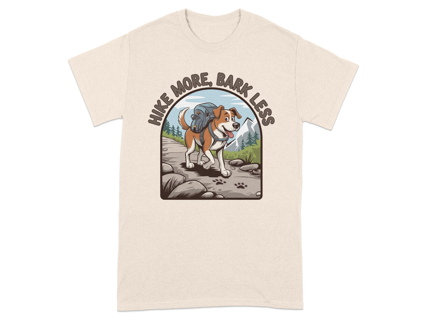 Hike More Bark Less Graphic Tee product