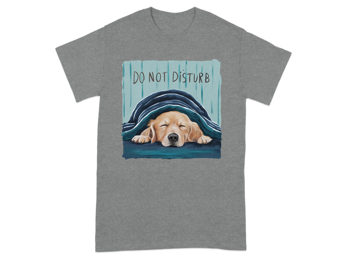 Do Not Disturb Sleeping Dog Graphic T-Shirt product type