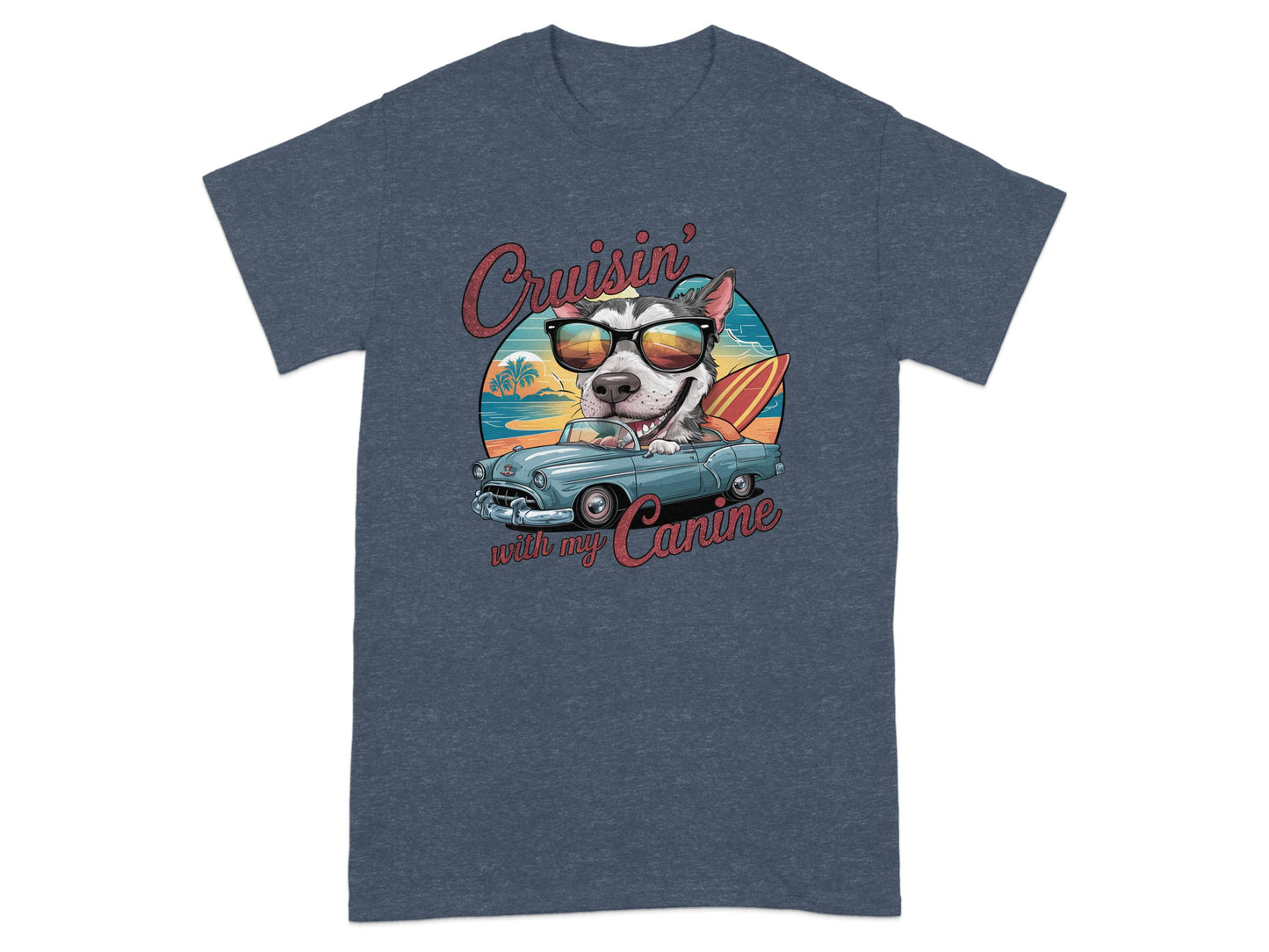 Cruisin' With My Canine Graphic T-Shirt product