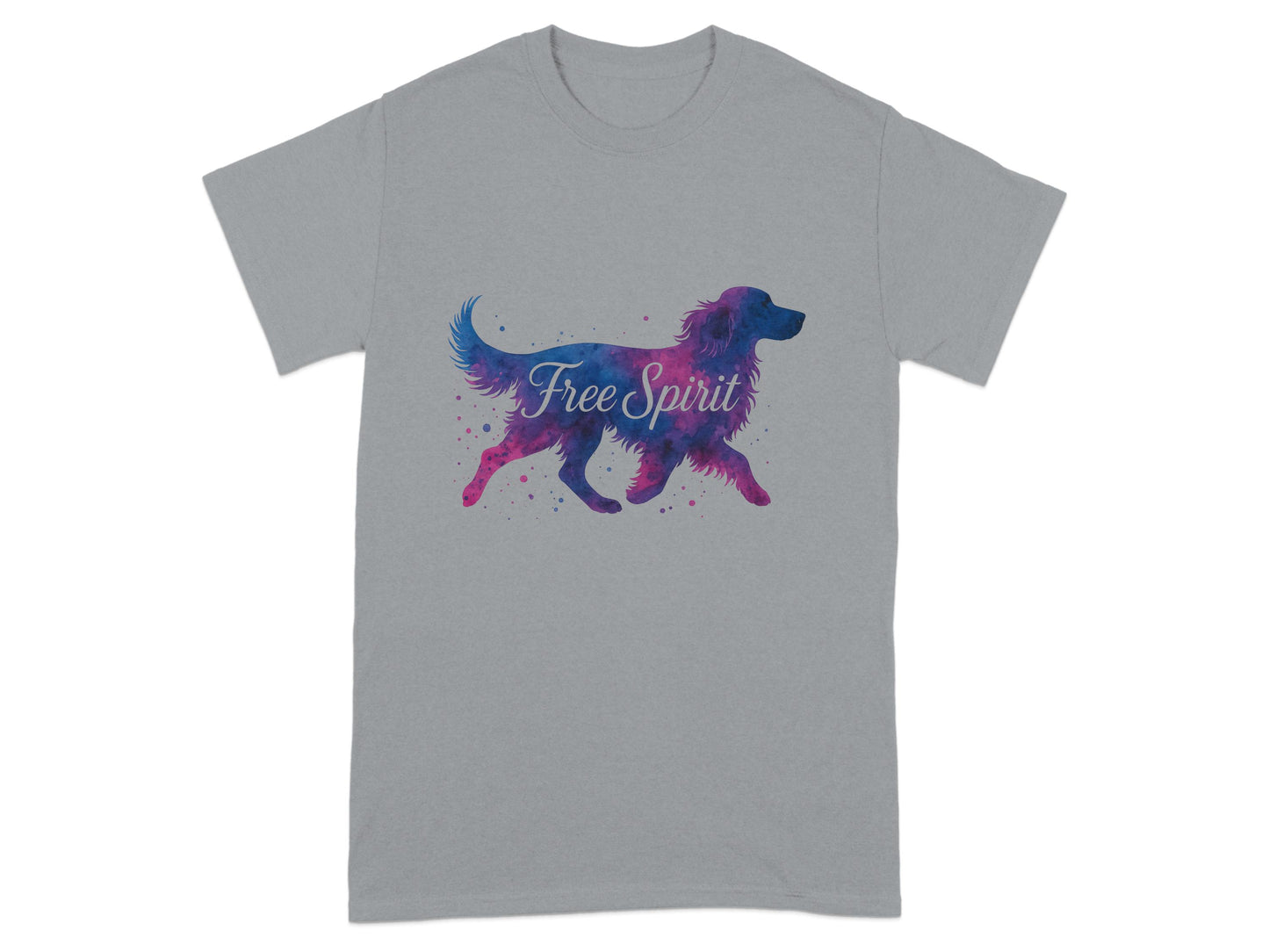 Free Spirit Dog Lovers Gray T-Shirt product type