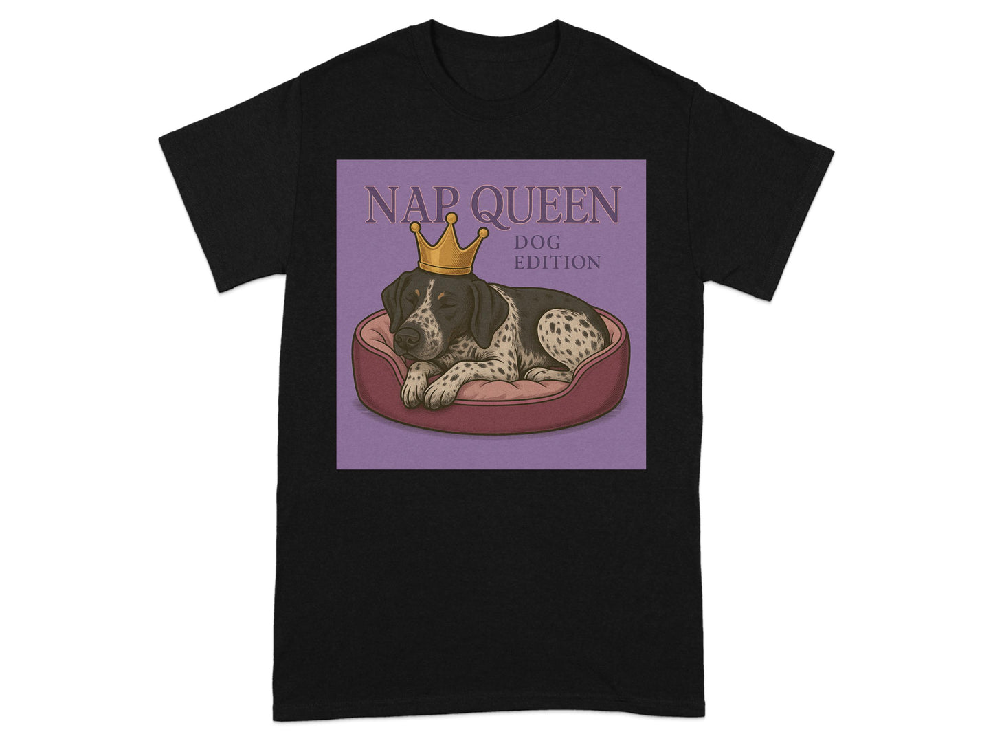 Nap Queen Dog Edition Graphic Tee shirt product type