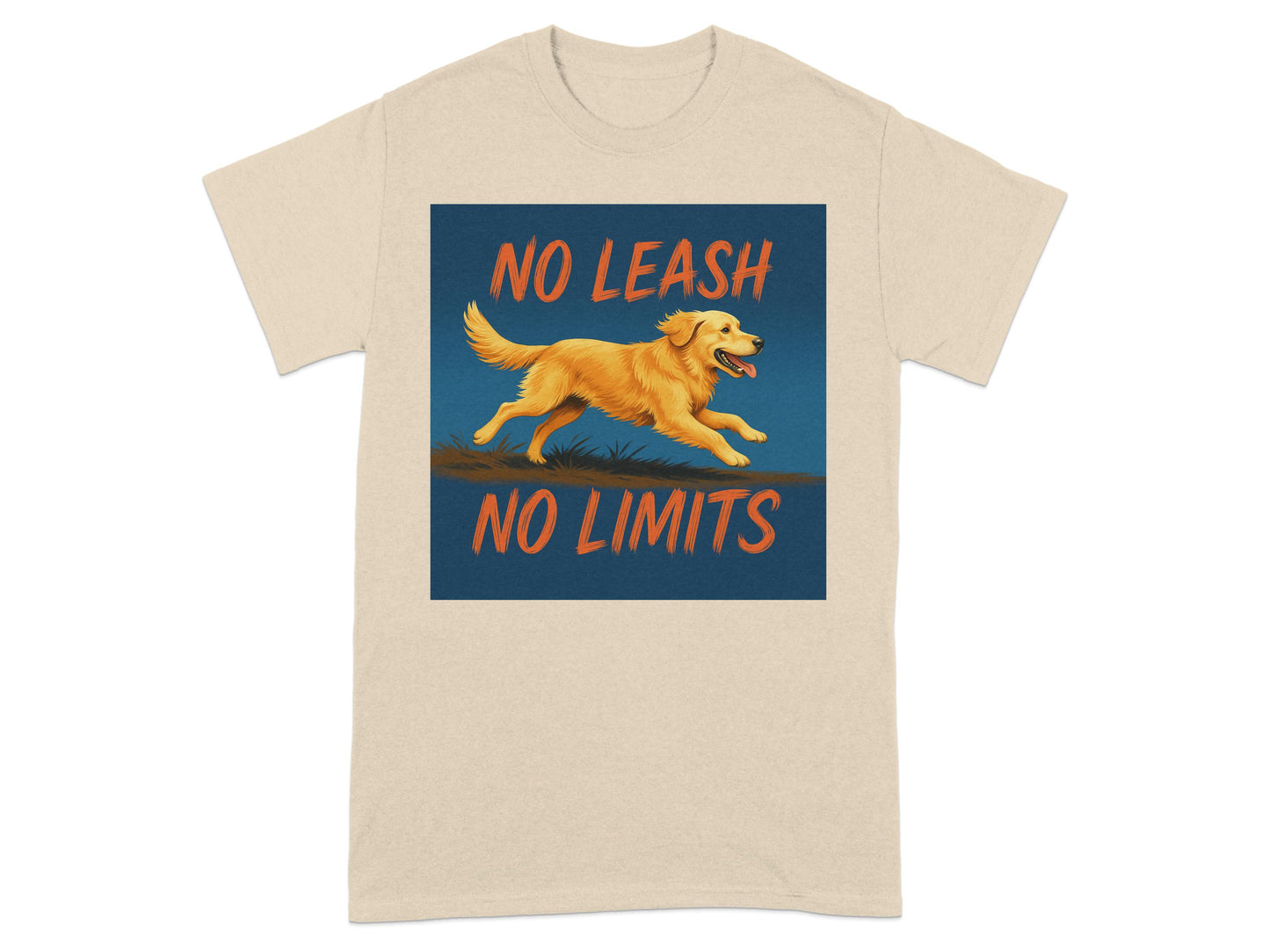 No Leash No Limits Golden Retriever T-shirt product