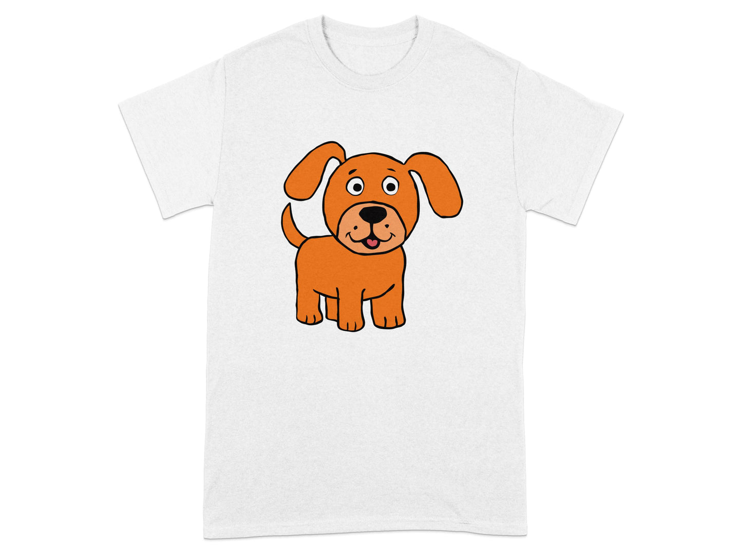 Cartoon Dog Print T-Shirt Cute Pet Lovers Fashion product