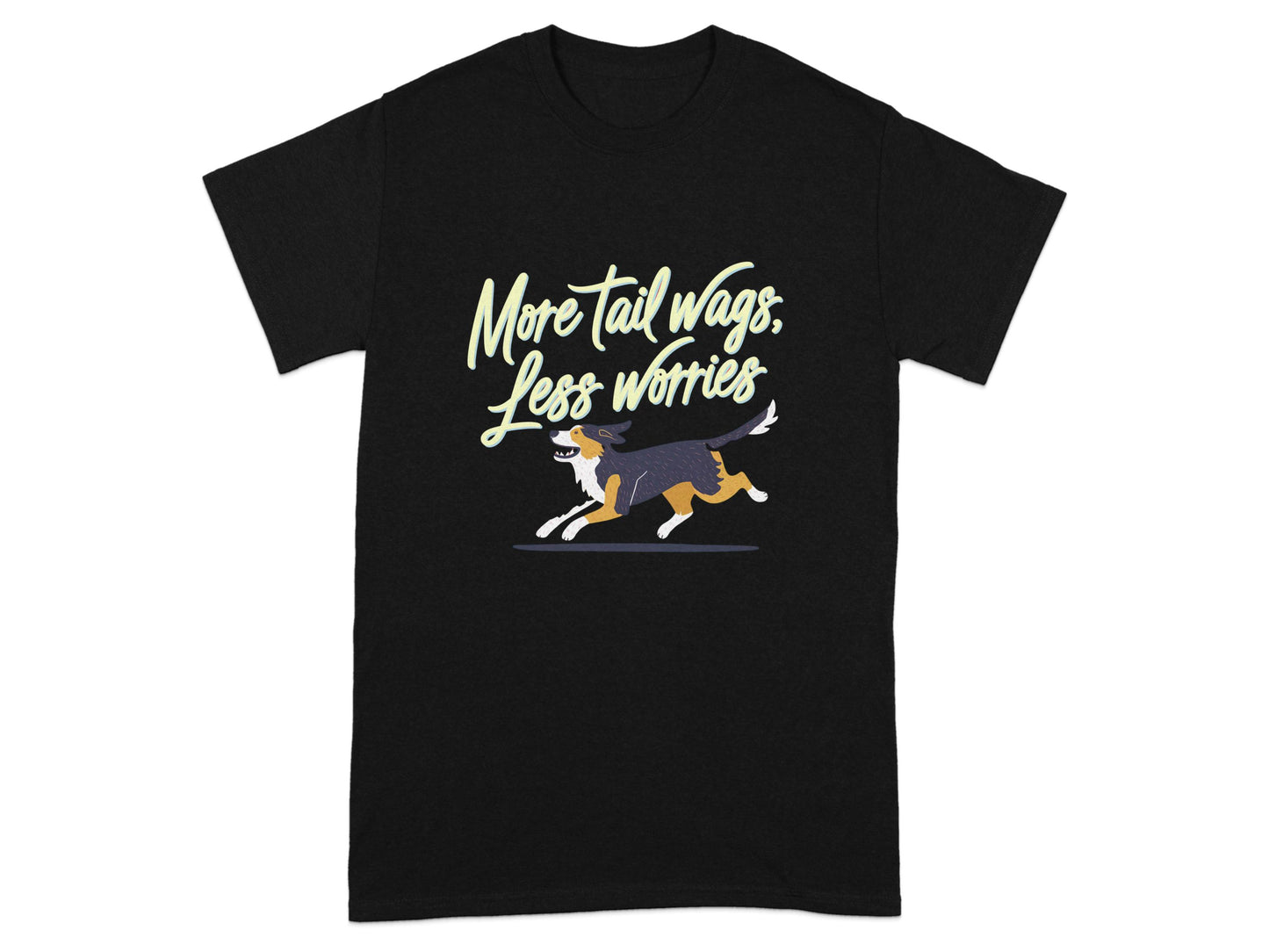 More Tail Wags Less Worries T-Shirt product type
