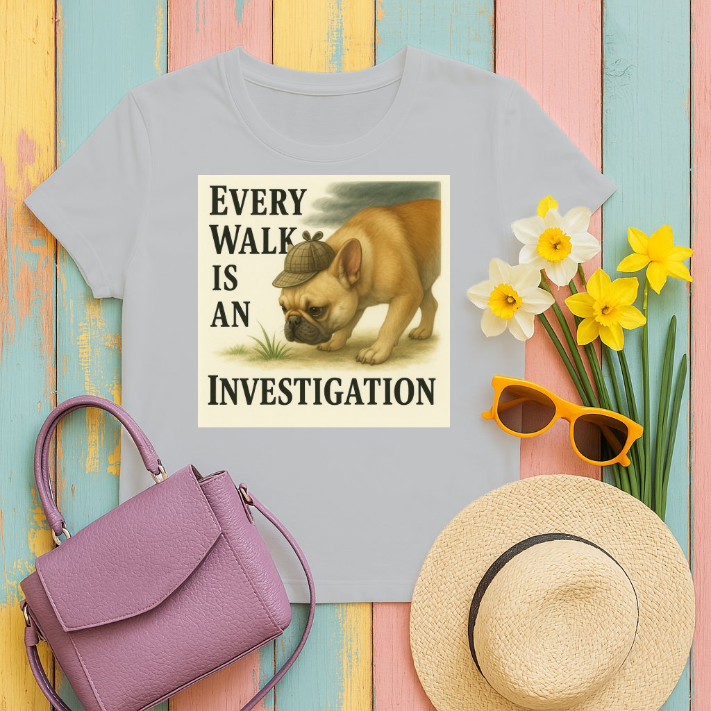 Every Walk Is An Investigation T-shirt product type
