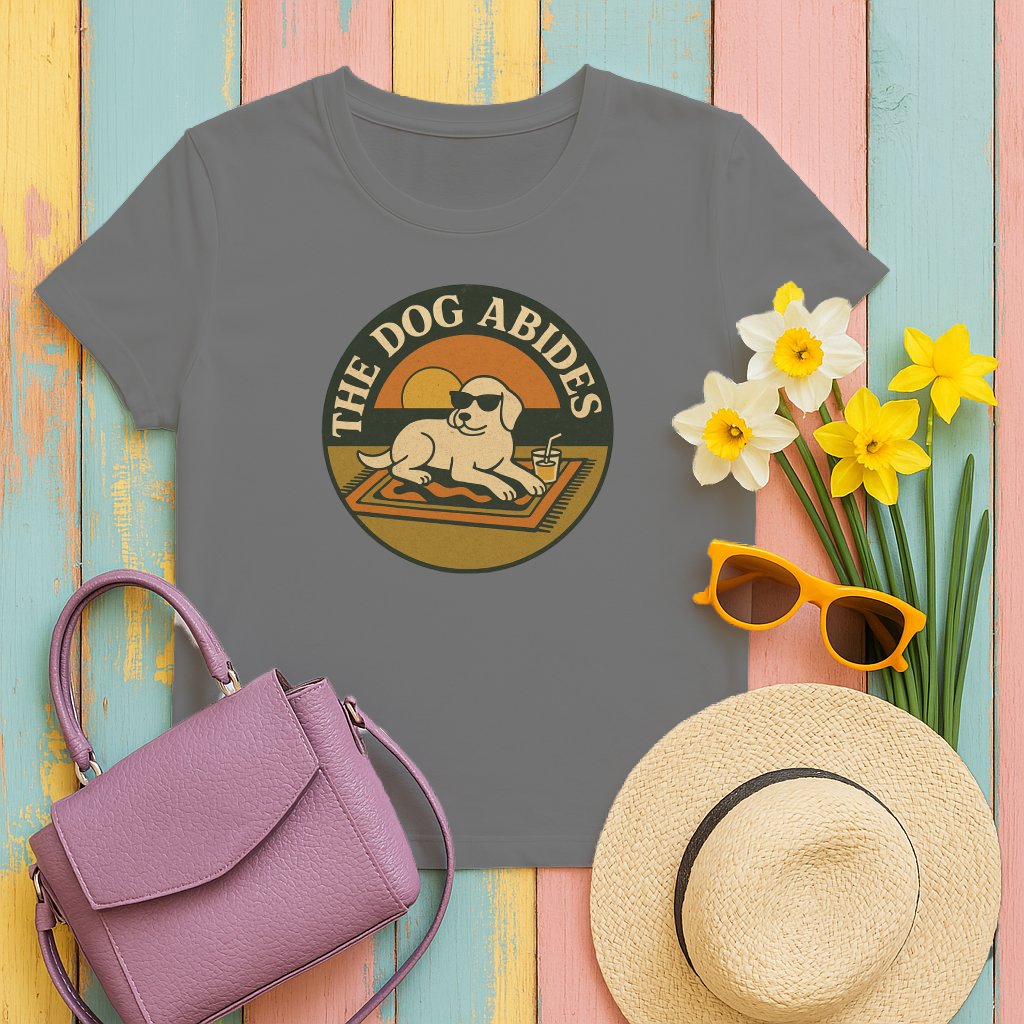 The Dog Abides Graphic Tee Short Sleeve Shirt product