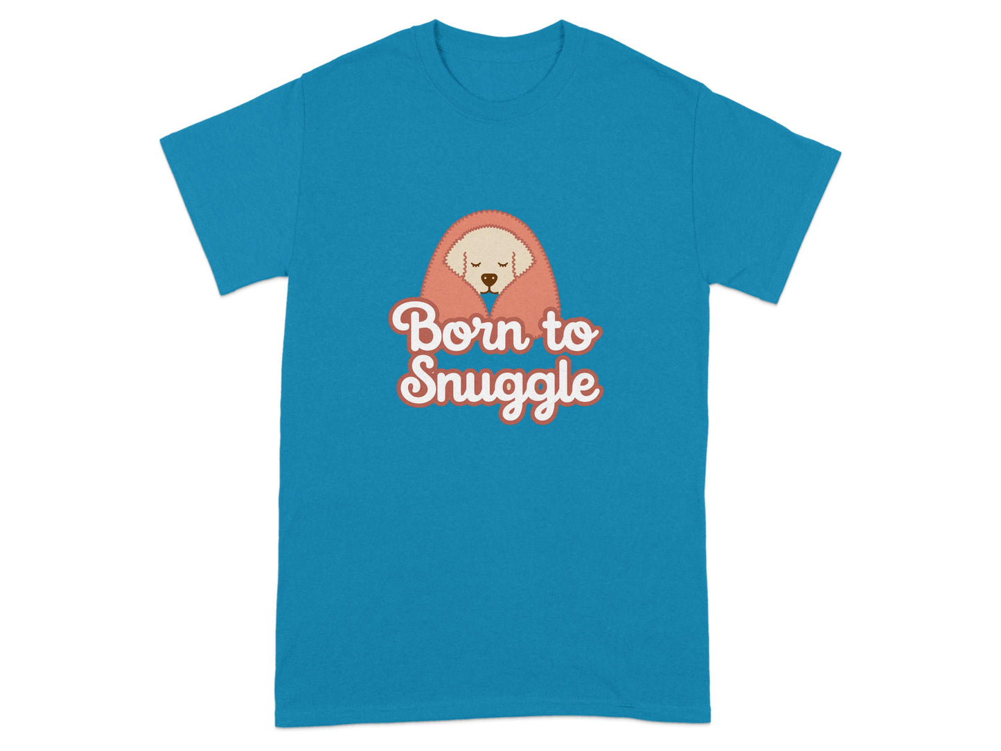 Born to Snuggle Cute Graphic Teeshirt product type