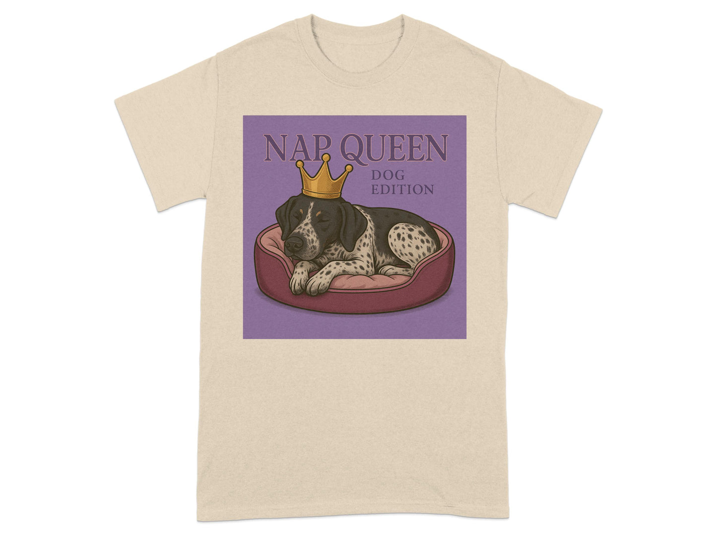 Nap Queen Dog Edition Graphic Tee Shirt product type