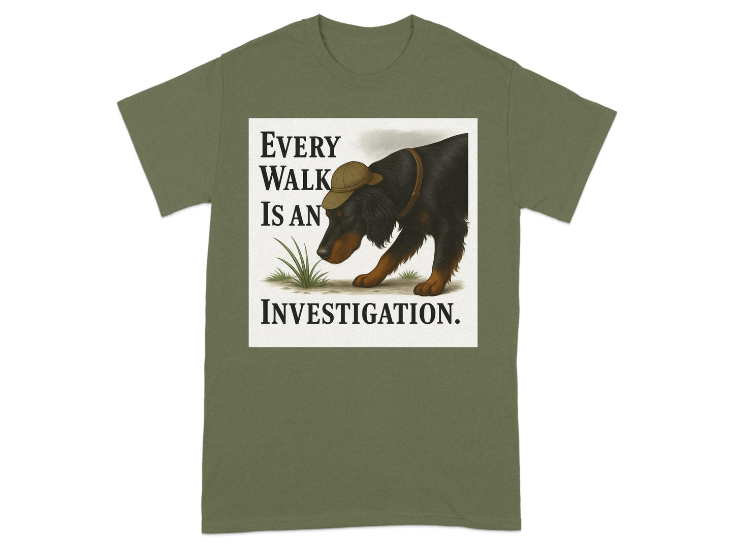 Every Walk Is An Investigation T-shirt product