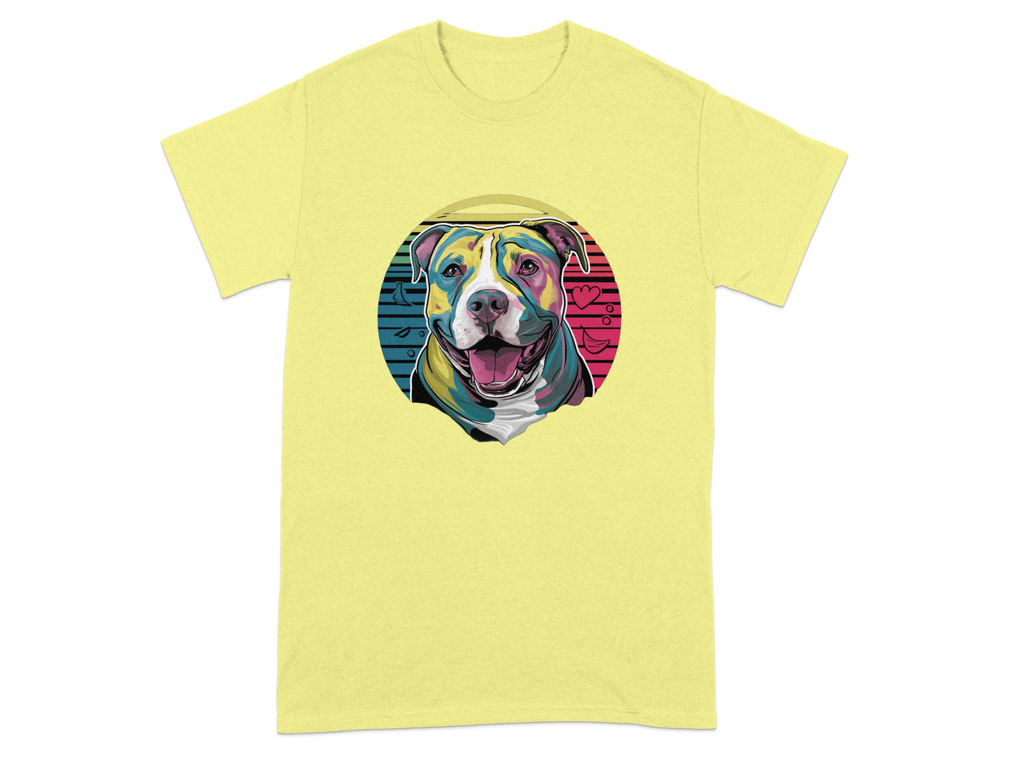 Colorful Dog Illustration T-Shirt for Pet Lovers product