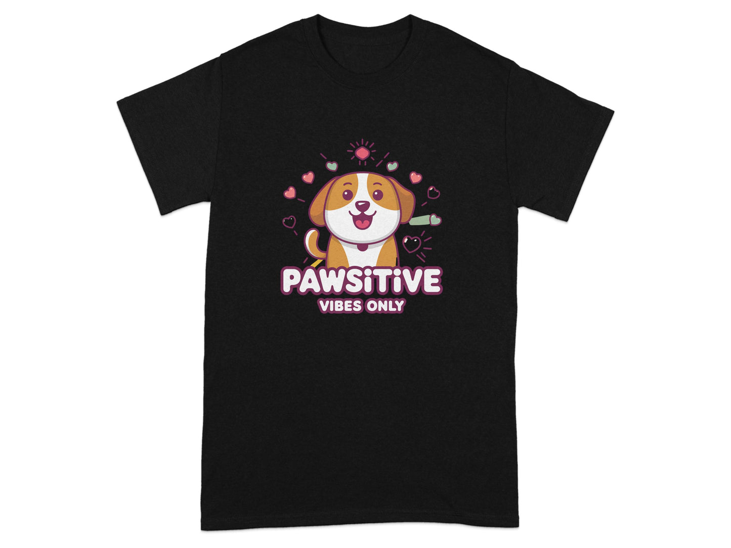 Pawsitive Vibes Only T-Shirt product