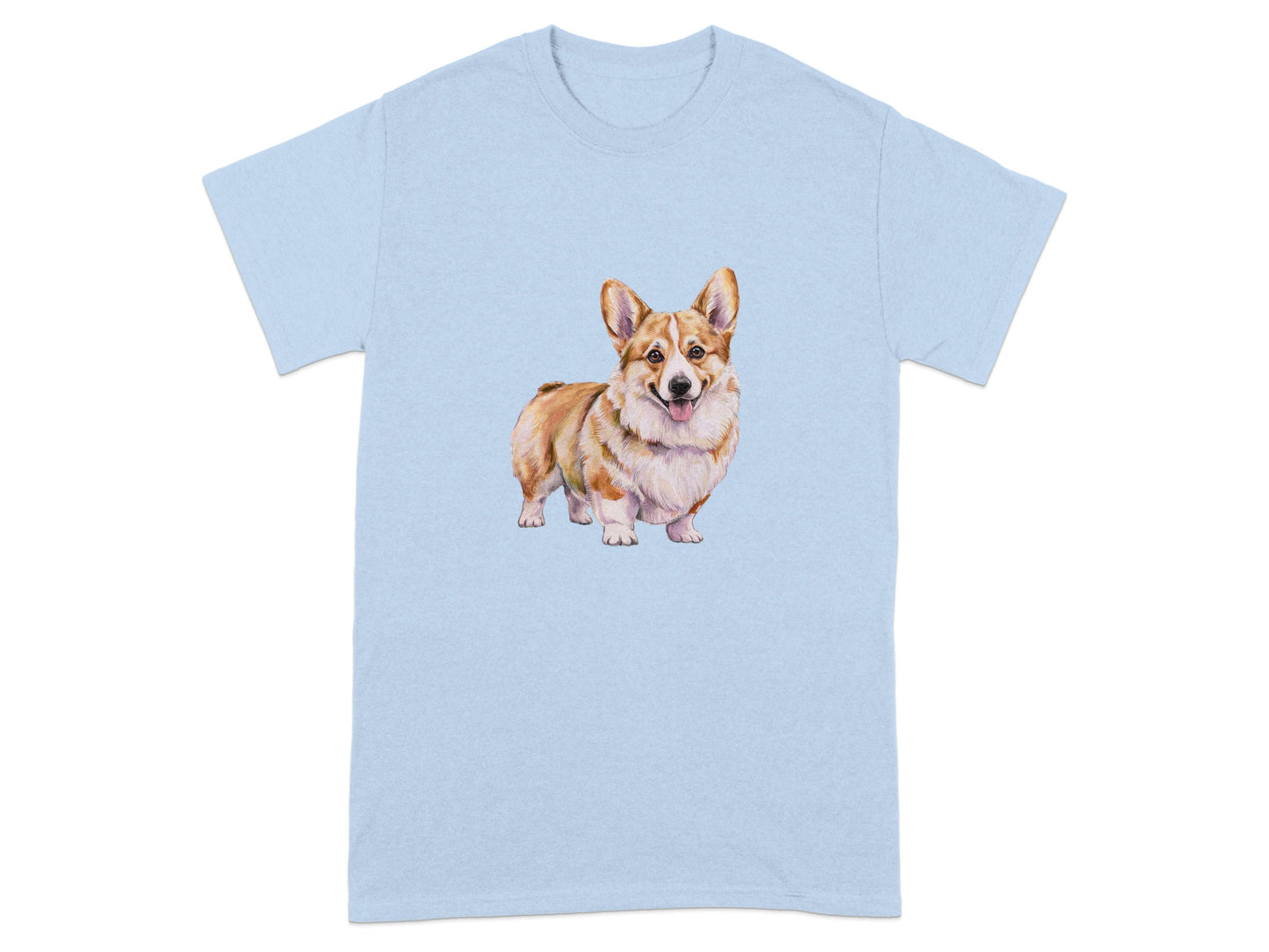 Adorable Corgi Dog Graphic Tee Shirt product
