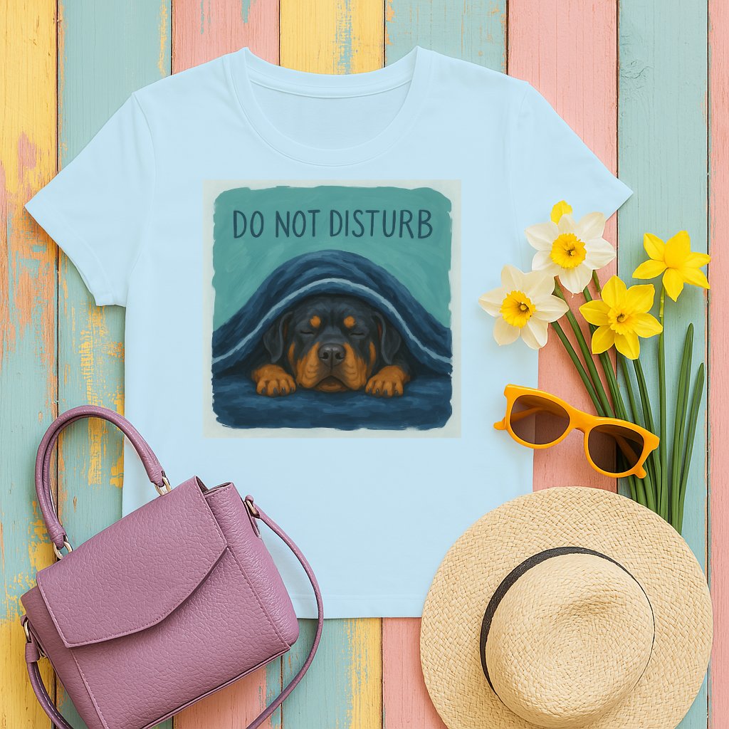 Do Not Disturb Sleeping Dog Graphic T-shirt product