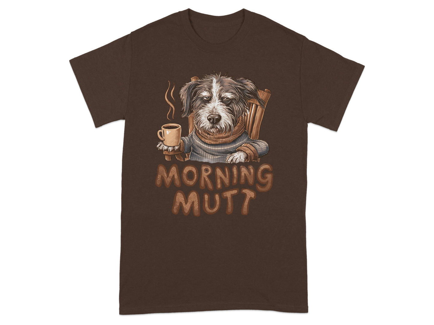 Morning Mutt Graphic Print T-Shirt product type