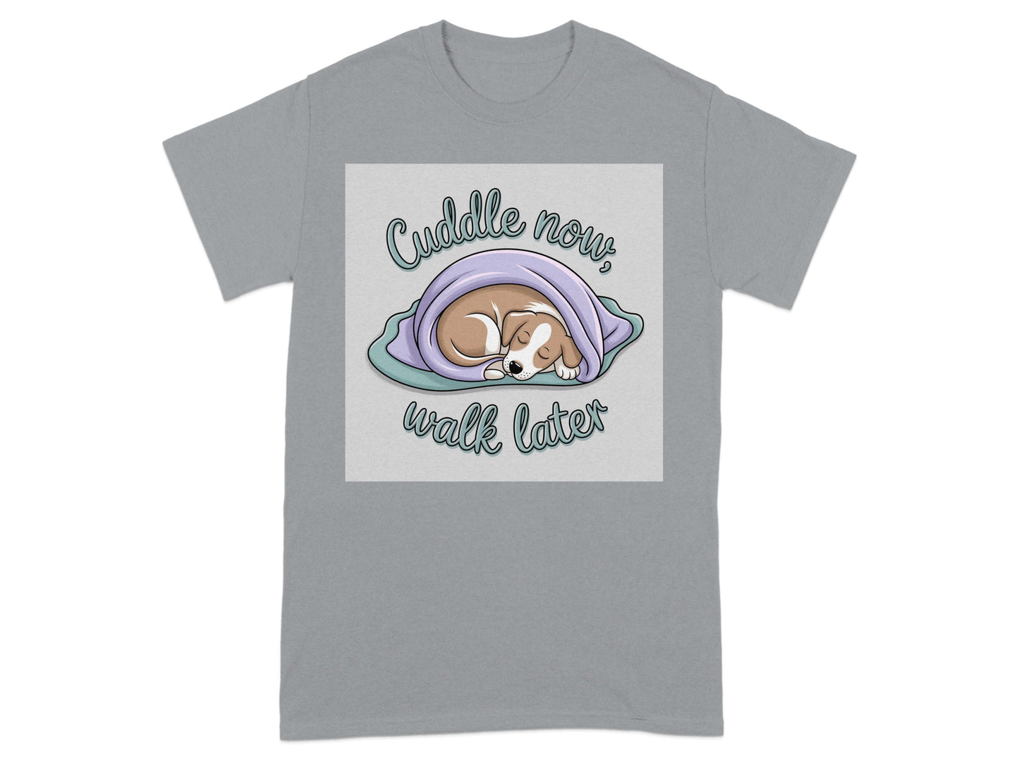 Cuddle Now Walk Later Dog in Blanket Shirt product