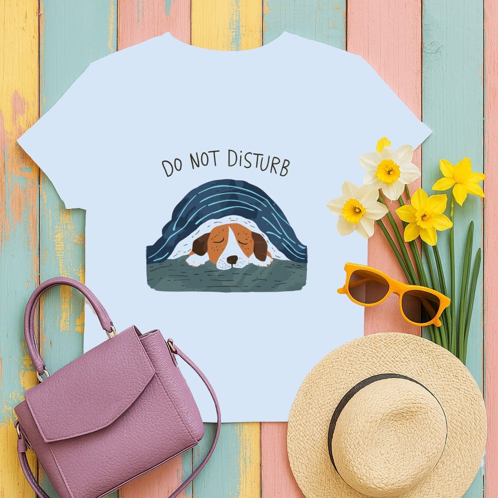 Do Not Disturb Sleeping Dog Graphic T-shirt product type