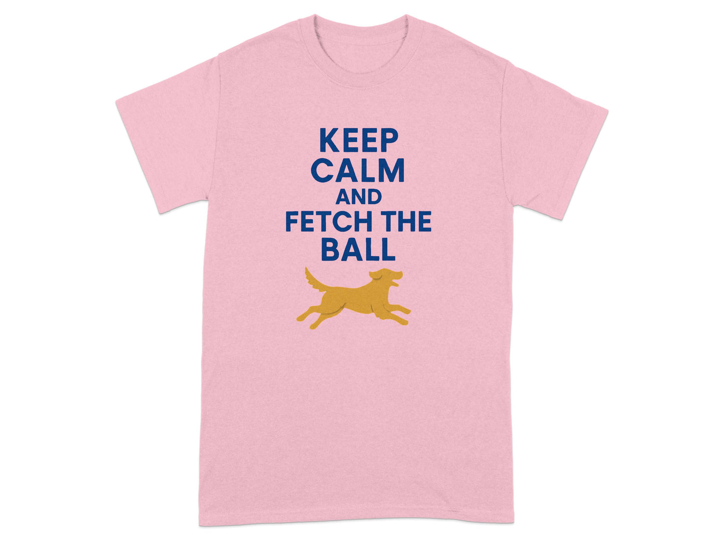 Keep Calm and Fetch The Ball Graphic Tee product type